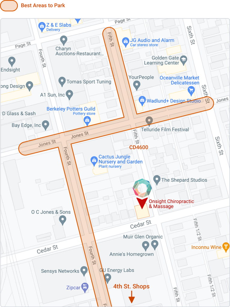 Parking Info and Map